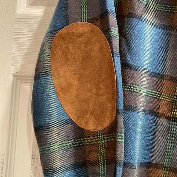 Lauren Ralph Lauren Plaid Wool Oversized Shacket Jacket S - Picture 4 of 8